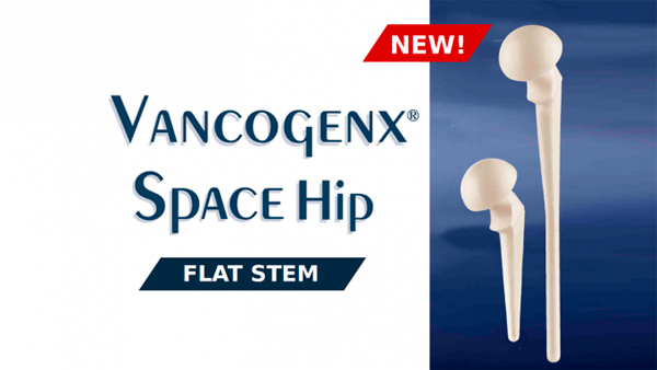 NEW Vancogenx Space Hip Flat Stem